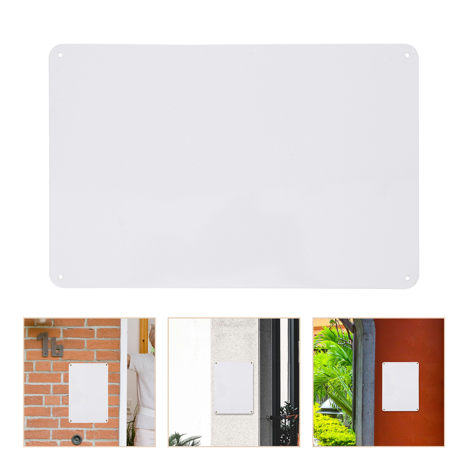 Yard Sign Blank - 2 Adet Boş Metal Tabela, DIY