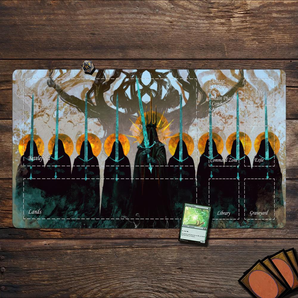 Door Mat Blank - Magic Playmat kart oyun matı, bölgeli