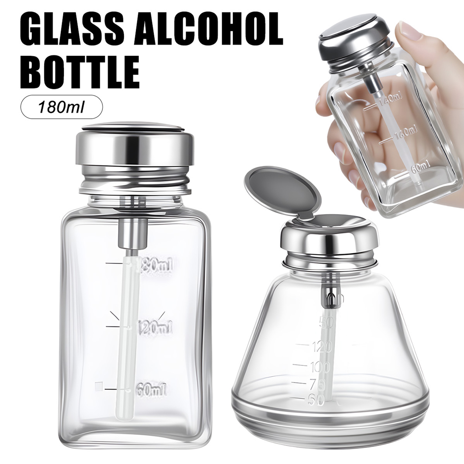 180ml Tırnak Cam Şişe Pres Hun - Water Bottle Blank incelemesi ve fiyatı