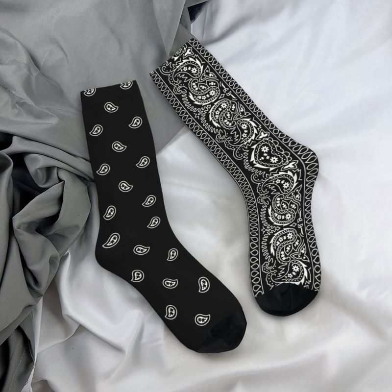 Özel baskı siyah ve beyaz Pais - Bandana Blank White incelemesi ve fiyatı