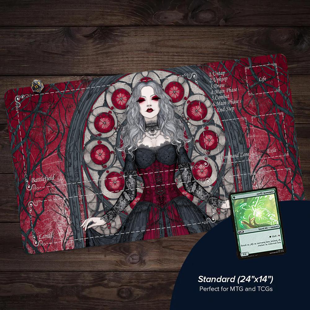 Gotik Kadın Vampir TCG Oyun Ma - Door Mat Blank incelemesi ve fiyatı