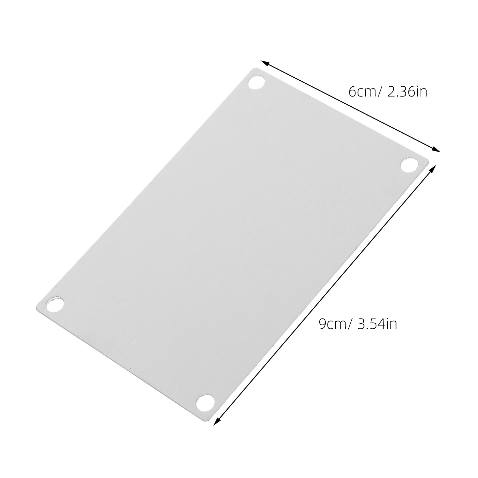 5 Adet Boş Paslanmaz Çelik Dış - Yard Sign Blank incelemesi ve fiyatı
